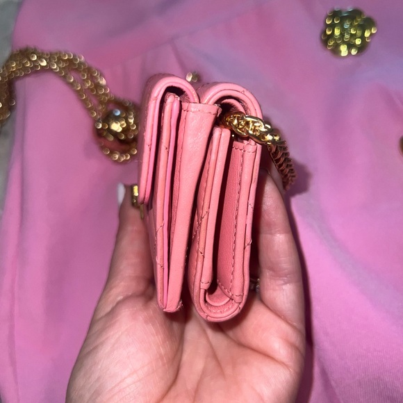 💯 Authentic Chanel 2019 blush pink wallet - Picture 7 of 15